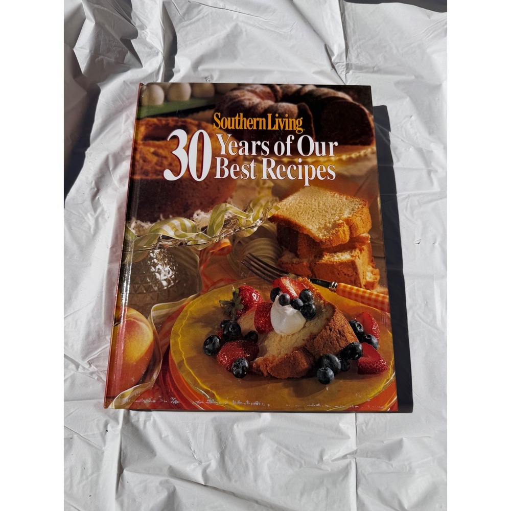 Southern Living 30 Years of Our Best Recipes Hardcover Red Cookbook 1996 Edition